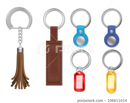 Keyrings Realistic Set Keyrings Realistic Set 106611014