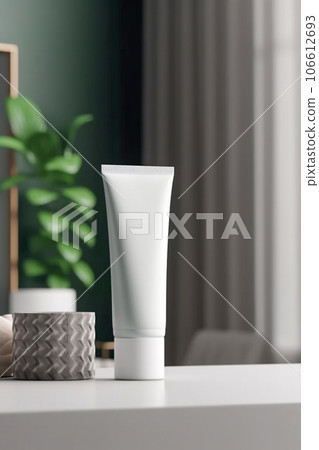 Hand cream tube mockup 106612693