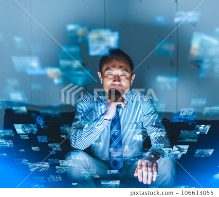 Middle-aged system engineer Middle-aged system engineer 106613055