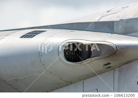 Air Self-Defense Force F15J fighter jet machine gun 106613200