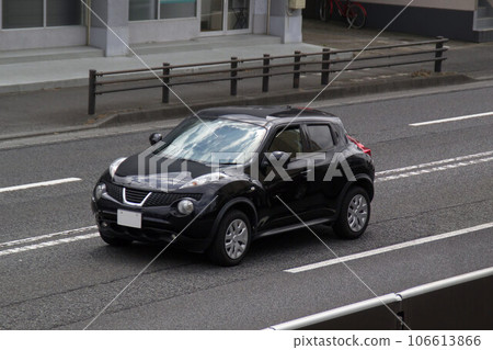 compact SUV road driving compact SUV road driving 106613866