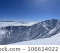 Great winter panorama of Mt. Goryu seen from Happo-one 106614022