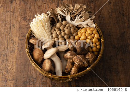 Assorted mushrooms Assorted mushrooms 106614948
