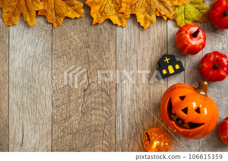 Halloween decorations and free space 106615359