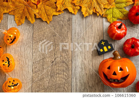 Halloween decorations and free space Halloween decorations and free space 106615360