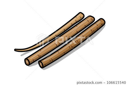 波普牛蒡插畫素材 106615540