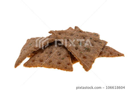 bread chips isolated bread chips isolated 106618604