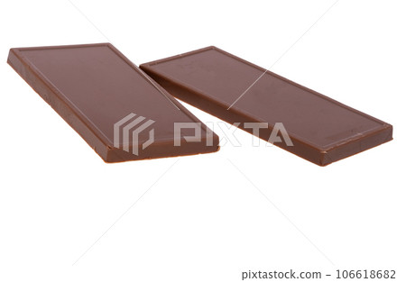 chocolate bar isolated 106618682