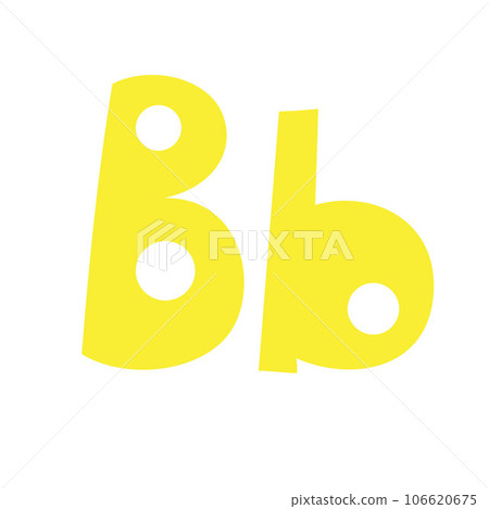 Doodle playful letter B uppercase, lowercase abc colorful cartoon funny style, English alphabet vector illustration, multicolored handwritten font letters, symbols, cute trendy decorative lettering Doodle playful letter B uppercase, lowercase abc colorful cartoon funny style, English alphabet vector illustration, multicolored handwritten font letters, symbols, cute trendy decorative lettering 106620675