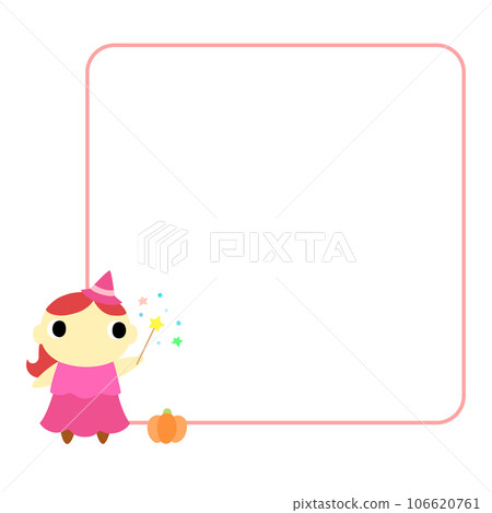 Witch of Halloween 3 with frame Witch of Halloween 3 with frame 106620761