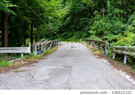 橫跨山路的野澤橋 橫跨山路的野澤橋 106622102
