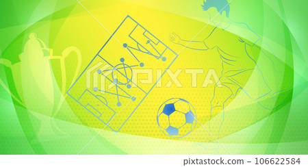 Soccer background 106622584