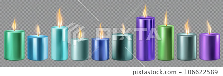 Set of candles 106622589