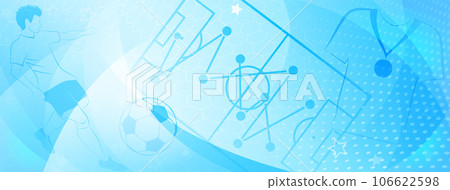 Abstract soccer background 106622598