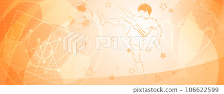 Abstract soccer background Abstract soccer background 106622599