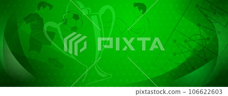 Abstract soccer background 106622603