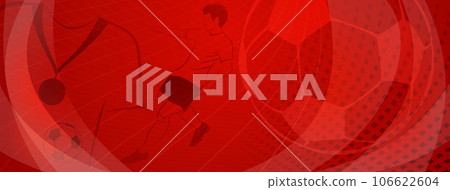 Abstract soccer background 106622604
