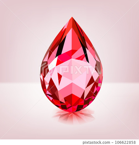 One big crystal drop One big crystal drop 106622858