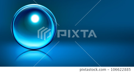 Abstract illustration with sphere Abstract illustration with sphere 106622885