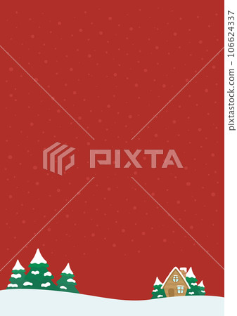 Simple illustration of christmas background Simple illustration of christmas background 106624337