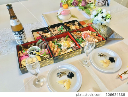 My wife's homemade home cooking, New Year's dishes, New Year's dishes, New Year's, family gatherings, homecoming, Japanese traditions, happy families My wife's homemade home cooking, New Year's dishes, New Year's dishes, New Year's, family gatherings, homecoming, Japanese traditions, happy families 106624886