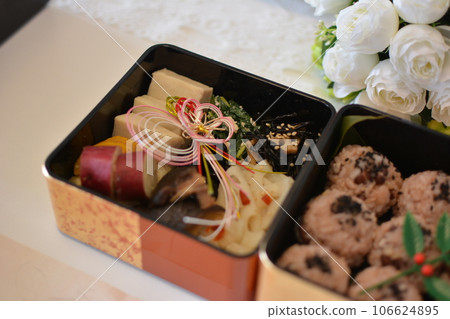 My wife's homemade home cooking, New Year's dishes, New Year's dishes, New Year's, family gatherings, homecoming, Japanese traditions, happy families My wife's homemade home cooking, New Year's dishes, New Year's dishes, New Year's, family gatherings, homecoming, Japanese traditions, happy families 106624895