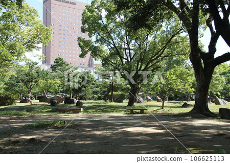 Wakayama Castle Park with greenery Wakayama Castle Park with greenery 106625113
