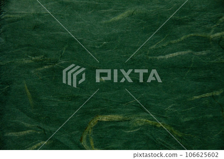 Japanese paper background material (dark green) Japanese paper background material (dark green) 106625602
