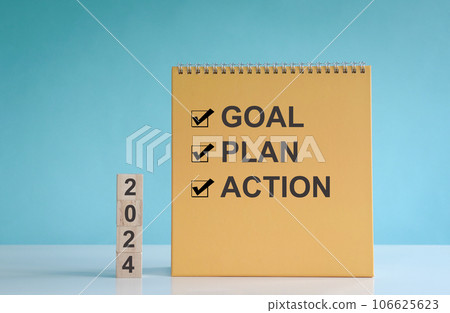 2024 Goal, plan and action. 106625623