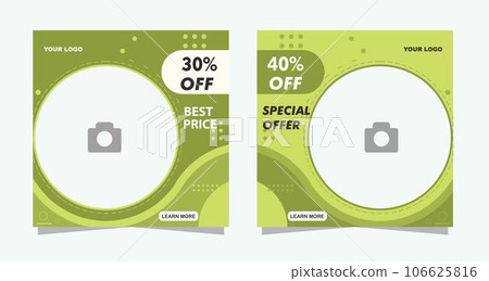 Editable sweet social media post template, Sale promotion banner Editable sweet social media post template, Sale promotion banner 106625816