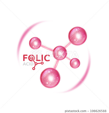 Folic acid Health care and Medical Concept Design. Folic acid Health care and Medical Concept Design. 106626588