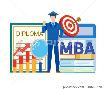 MBA圖像插圖 106627709