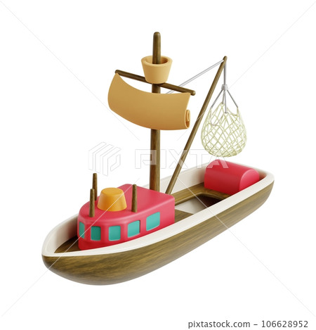 a ship with a sailing ship a ship with a sailing ship 106628952
