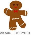 Christmas Ginger Cookie 106629104