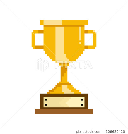 Trophy pixel Trophy pixel 106629420