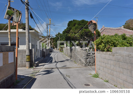 濱比嘉島的街景 濱比嘉島的街景 106630538