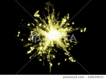 Sparkling sprinkler fireworks Sparkling sprinkler fireworks 106630633
