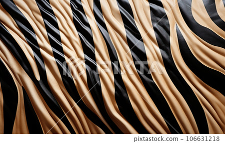 Abstract zebra skin texture background close up. Abstract zebra skin texture background close up. 106631218