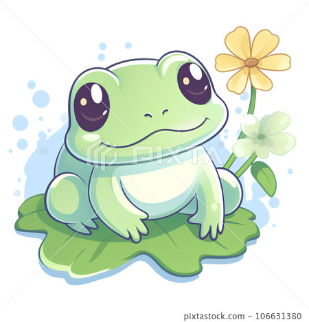 cute frogs drawings