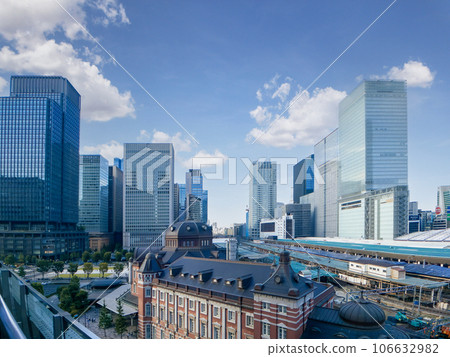 Central Tokyo and skyscrapers Central Tokyo and skyscrapers 106632982