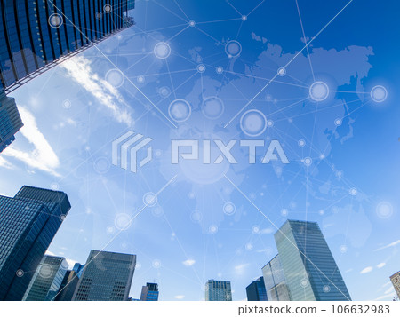 Skyscrapers, skies, and global connections 106632983
