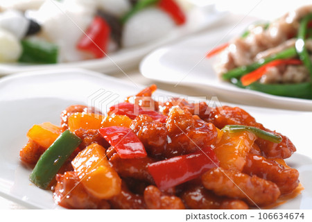 美味的糖醋排骨/中餐形象 美味的糖醋排骨/中餐形象 106634674