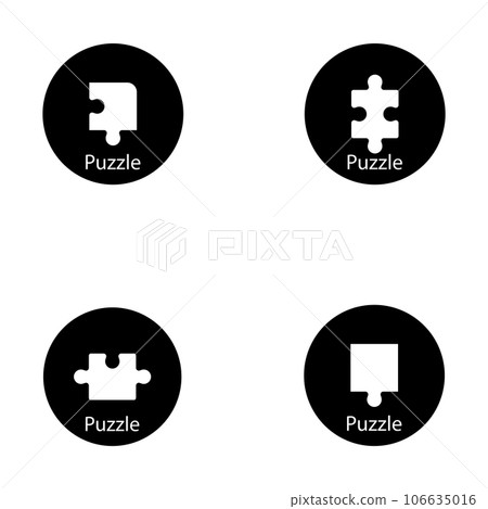 icon puzzle vector 106635016