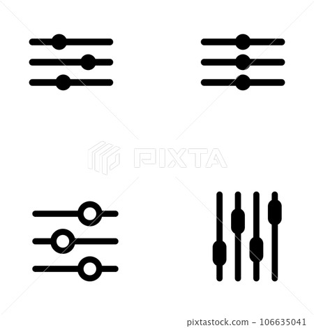 adjustment icon vector adjustment icon vector 106635041