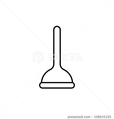 plunger icon vector 106635285