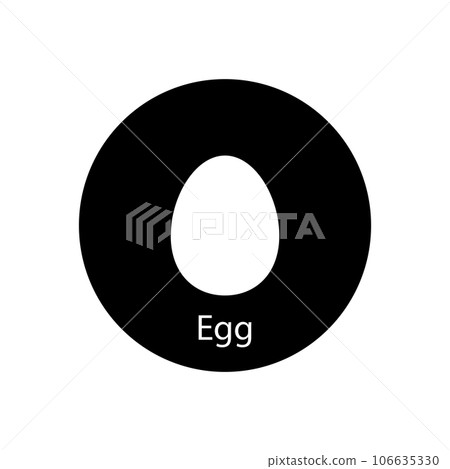 egg icon vector egg icon vector 106635330