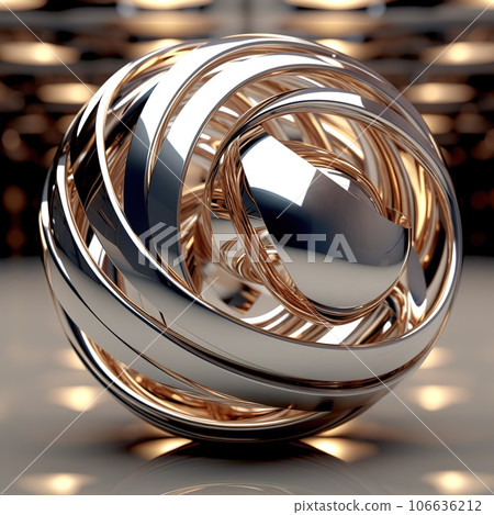 Abstract background with 3d Metallic spheres. 3D illustration of balls textured. Modern cover concept. Decoration element for banner design Abstract background with 3d Metallic spheres. 3D illustration of balls textured. Modern cover concept. Decoration element for banner design 106636212