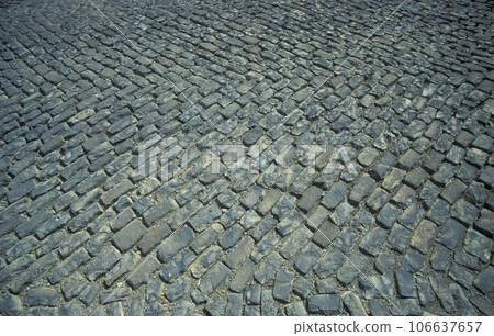 AFRICA CAPE VERDE SANTO ANTAO STONE ROAD 106637657