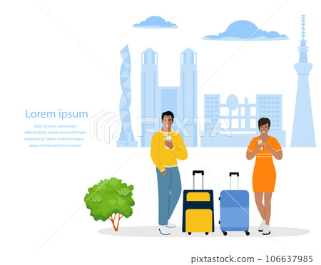 People Travel Japan Asia Tourist Summer Holiday 106637985