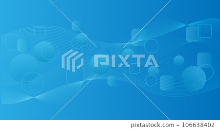Abstract lineart background with dynamic waves Abstract lineart background with dynamic waves 106638402